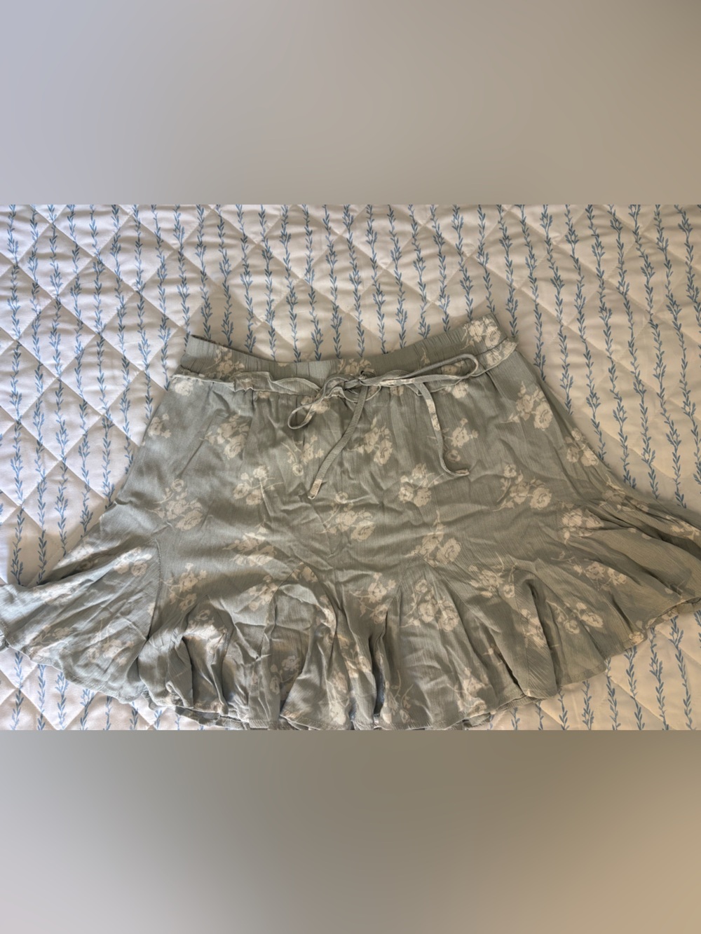 Blue B Collection Sage Green Skirt
